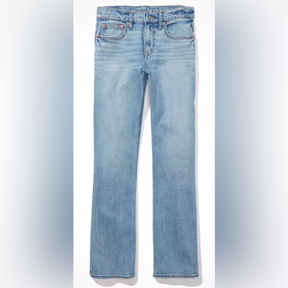 AE American Eagle Stretch '90s Bootcut Jean Size 4 Short